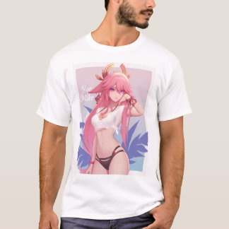 T-shirt Pinup Yae Miko 173