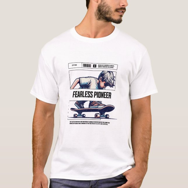 T-shirt Pionnier sans peur (Devant)