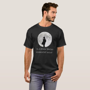 T-shirt Pipe Highland à Bright Moon