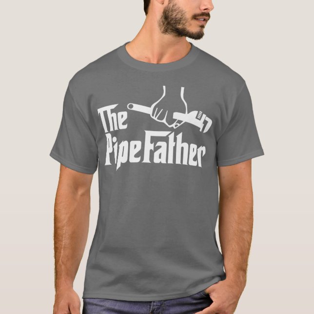 T-shirt Pipefather Plumber Funny Plumbing Cadeau (Devant)
