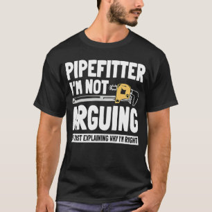 T-shirt Pipefitter Steamfitter Tradesman Piping Sy