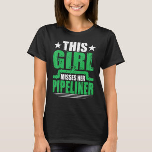 T-shirt Pipeline de soudure pour femme fille Pipeliner