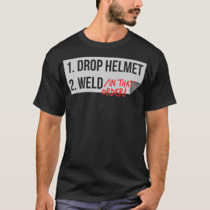 T-shirt Pipeliner Feuille à mâcher Funny Pipeline Soudure
