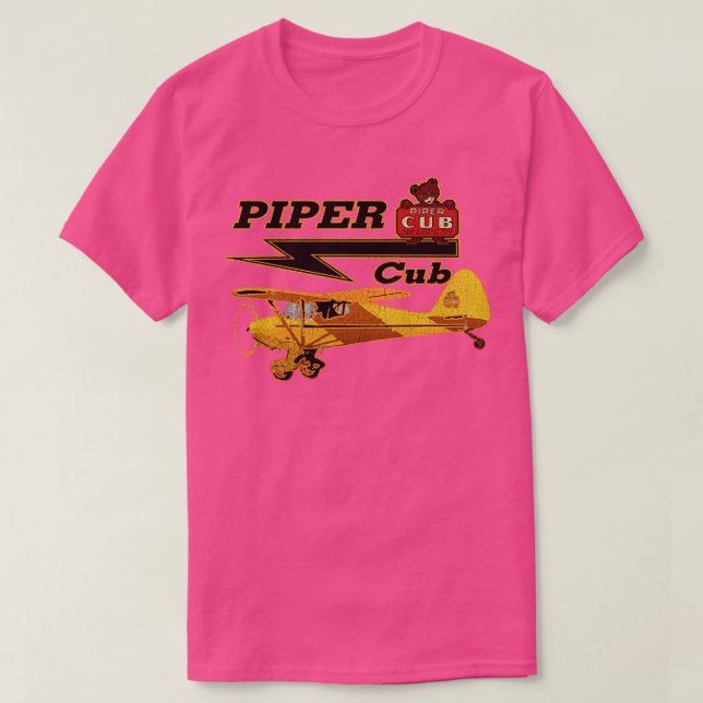 T-shirt Piper Cub (Design devant)