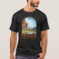 Pipestone Monument National Minnesota Travel Art