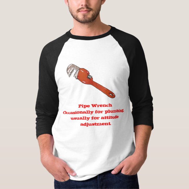 T-shirt pipewrench, tuyau WrenchOccasionally pour le (Devant)