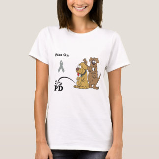 T-shirt Pipi sur le :maladie de Parkinson