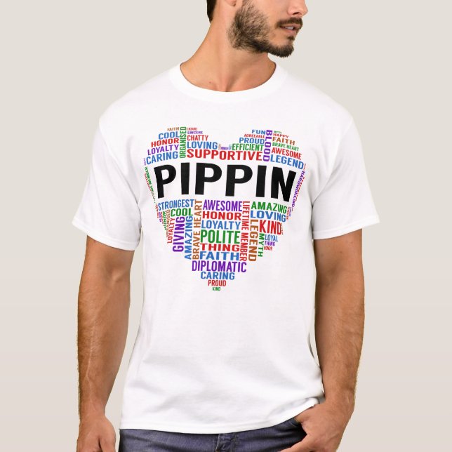 T-shirt PIPPIN Legend Heart (Devant)