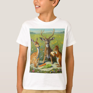 T-shirt Pique-nique inattendu