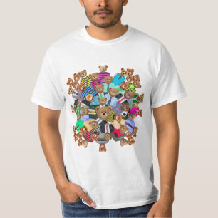 T-shirt pique-nique nounours V2