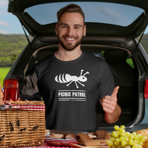 T-shirt Pique-nique Patrol drôle Petite fourmi pour les am