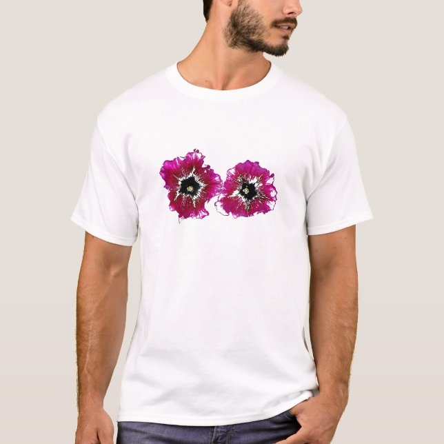T-shirt Pique-Nique Violet (Devant)