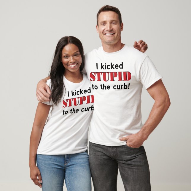 T-shirt Piqué Stupide Au Curb (Unisexe)