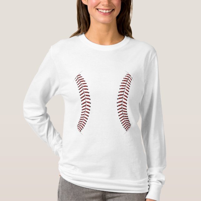 T-shirt Piquer de base-ball (Devant)