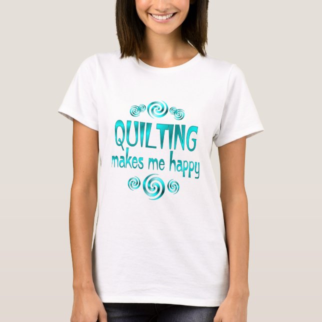 T-shirt Piquer me rend heureux (Devant)