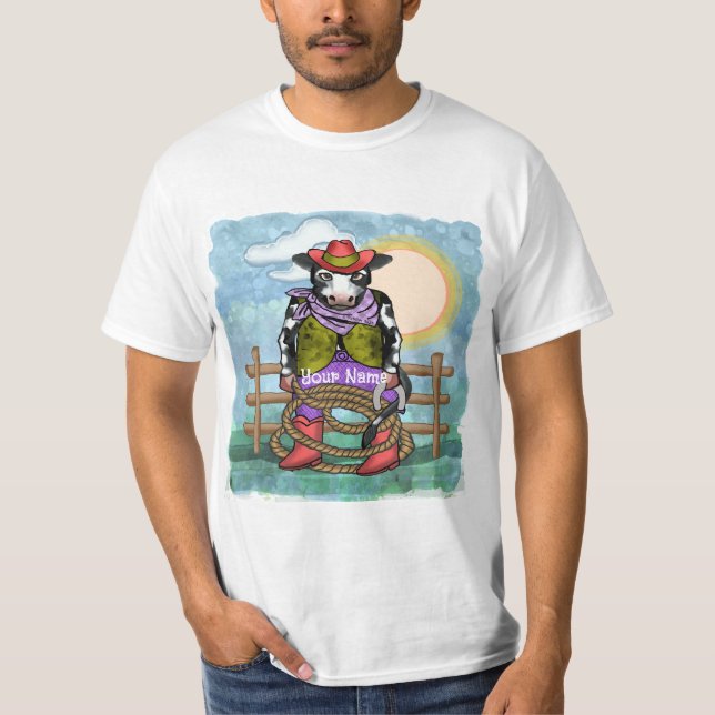 T-shirt Piqueur de vache (Devant)