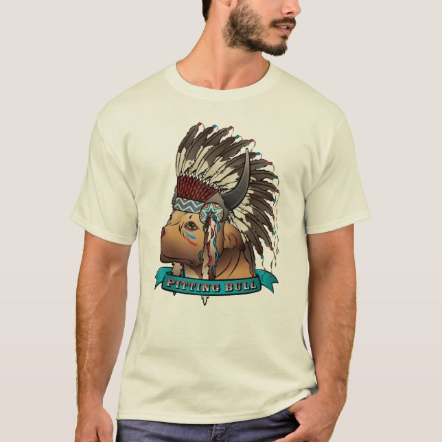 T-shirt Piqûre de corrosion Taureau (Devant)