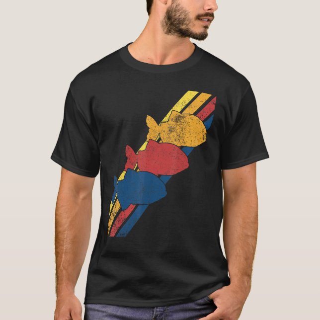 T-shirt Piranha Poisson Piranhas (Devant)