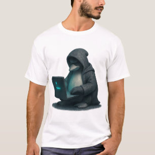 T-shirt Piratage au Manchot