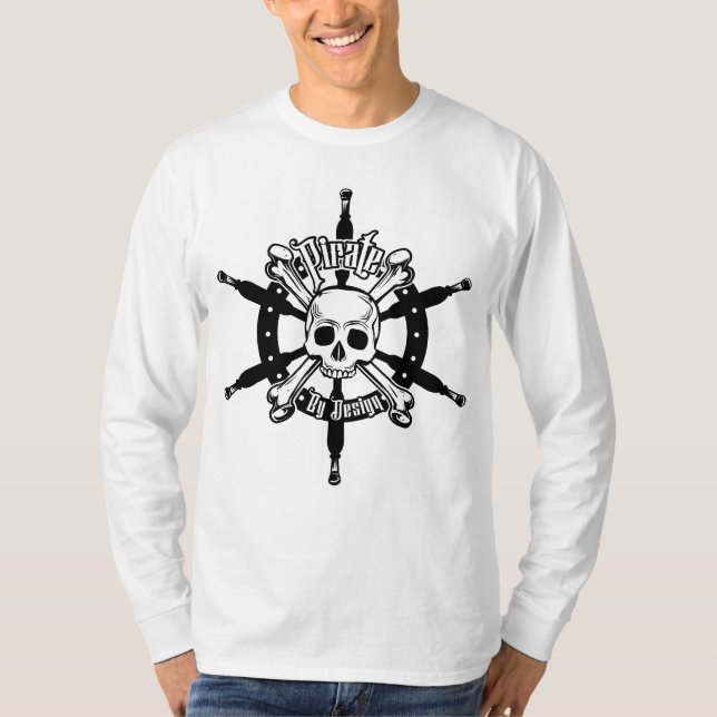 T-shirt Pirate à manches longues (Devant)