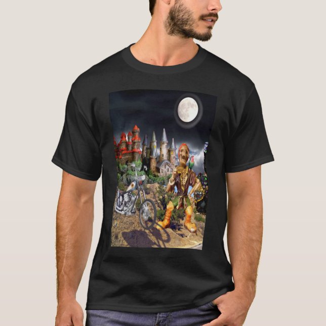 T-shirt Pirate allant lancer sur le marché pour le fruit (Devant)