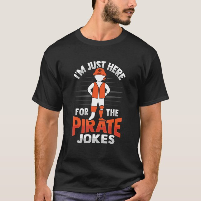 T-shirt Pirate Amputee Plaisanterie prothèse de jambe pour (Devant)