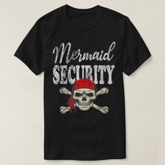 T-shirt Pirate Boys Mermaid Sécurité Pirates et Sirènes (Design devant)
