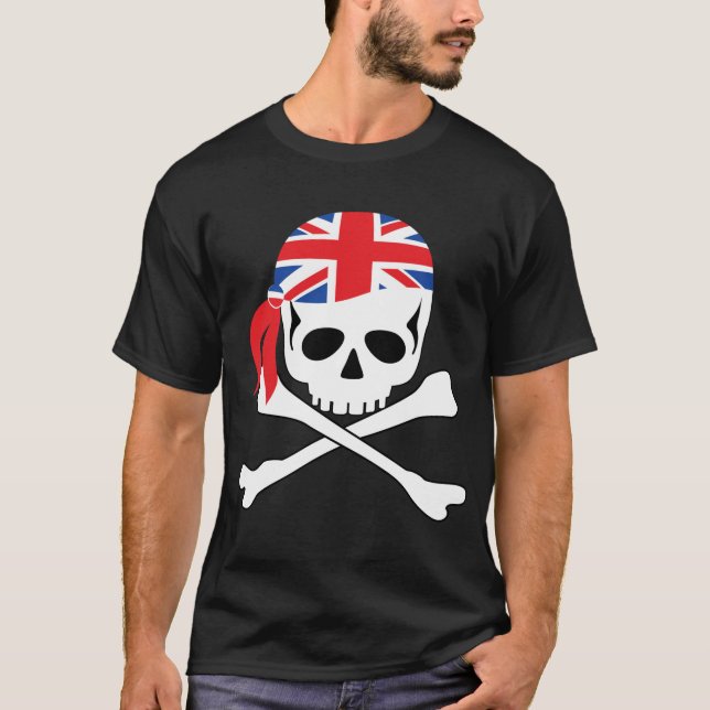T-shirt Pirate britannique (Devant)