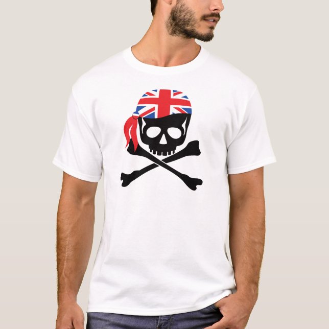 T-shirt Pirate britannique (Devant)