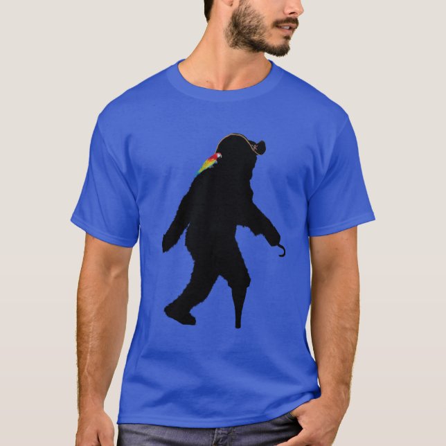 T-shirt Pirate Capitaine Sasquatch (Devant)