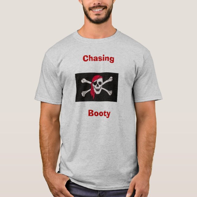 T-shirt Pirate chassant le butin (Devant)