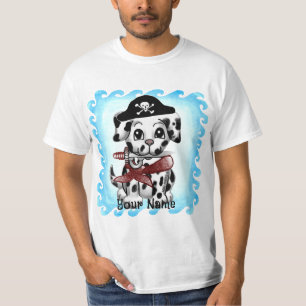 T-shirt Pirate Chien Chiot