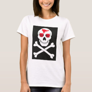 T-shirt Pirate crâne et os croisés