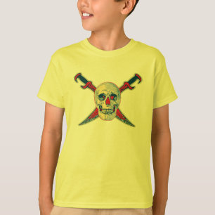 T-shirt Pirate (Crâne) - Les pattes de base des enfants Co