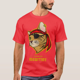 T-shirt Pirate de chat