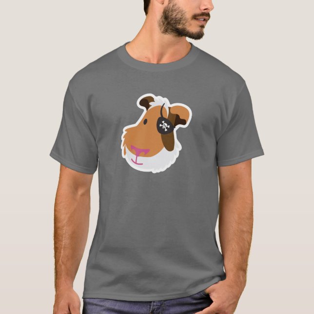 T-shirt Pirate de cobaye (Devant)