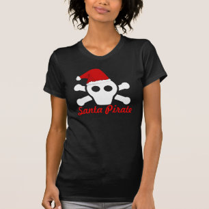 T-shirt Pirate de Père Noël - crâne mignon de pirate av