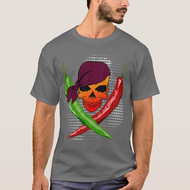 T-shirt Pirate de piment (Devant)