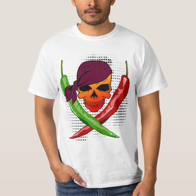 T-shirt Pirate de piment (Devant)