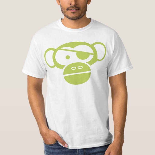 T-shirt Pirate de singe (Devant)