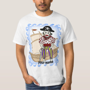 T-shirt Pirate de singe-Sock