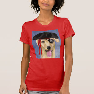 T-shirt Pirate du Labrador jaune