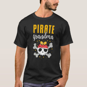 T-shirt Pirate grand-mère Meilleure grand-mère Ever Océan