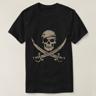 T-shirt Pirate | Halloween Skeleton Crossbones Art