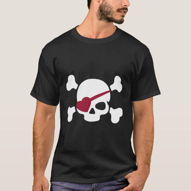 T-shirt Pirate He Eye Patch Day (Devant)