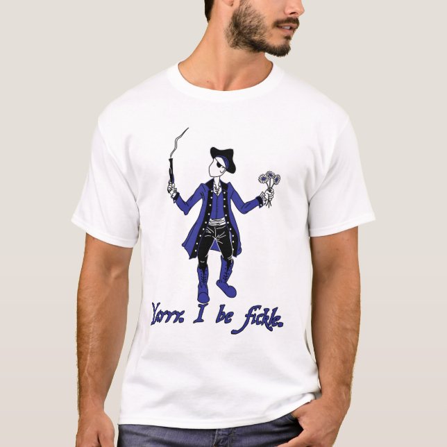 T-shirt Pirate inconsistant - bleu (Devant)