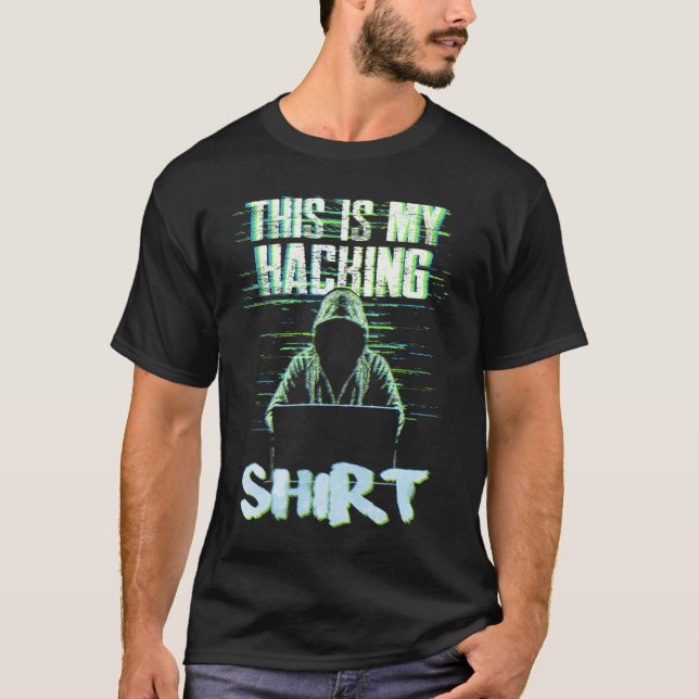 T-shirt Pirate informatique piratage informatique (Devant)