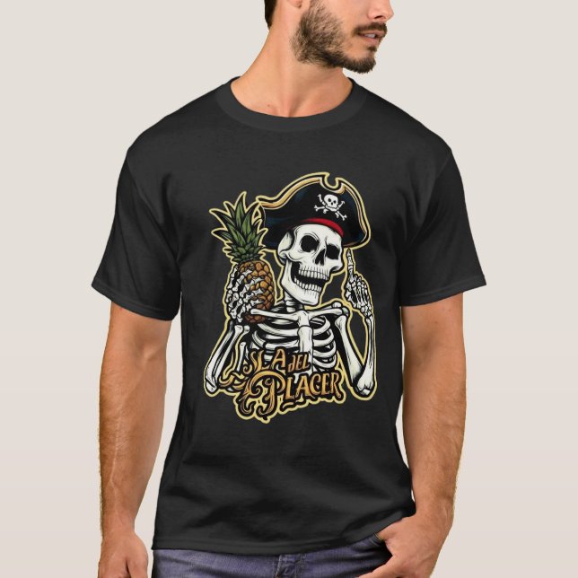 T-shirt Pirate island  (Devant)