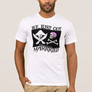 T-shirt Pirate juste marié