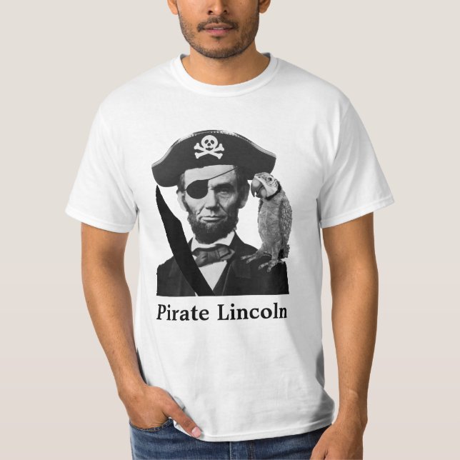 T-shirt Pirate Lincoln (Devant)